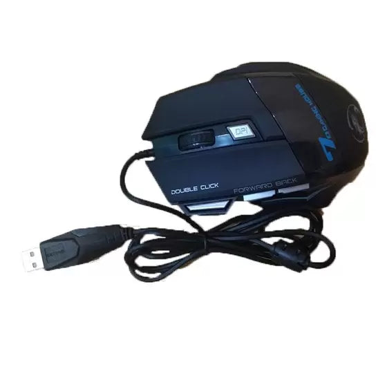 Mouse Gamer X7 Mouse Optico Gaming 2400dpi Usb Com 7 Botoes - Estone