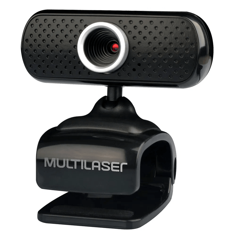 Webcam Multilaser WC051 480p Preto 1,2m de Cabo