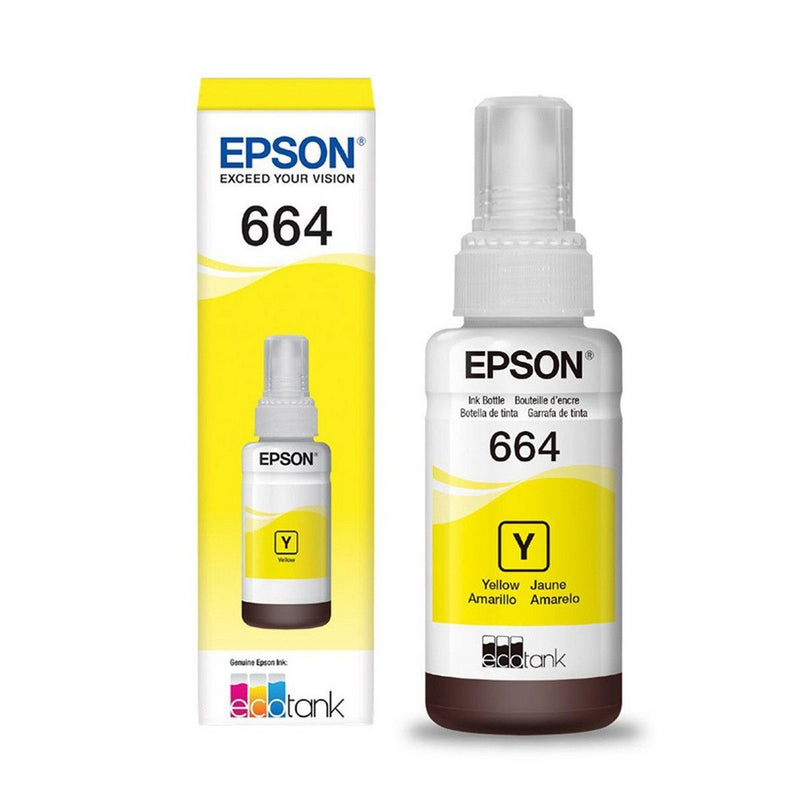 Tinta Epson T664420 Amarelo